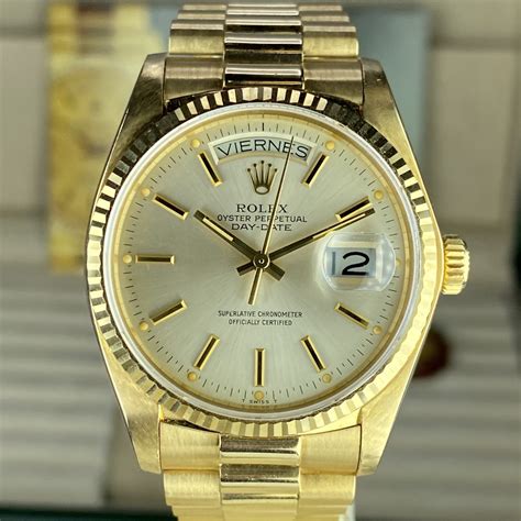 rolex president day date 18038